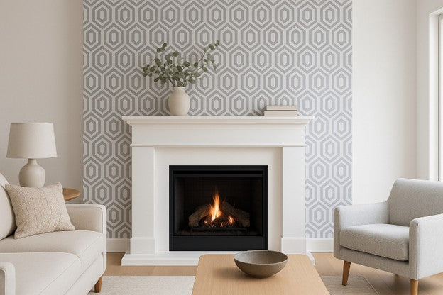 Design Details residential wallpaper installation in Charlotte NC